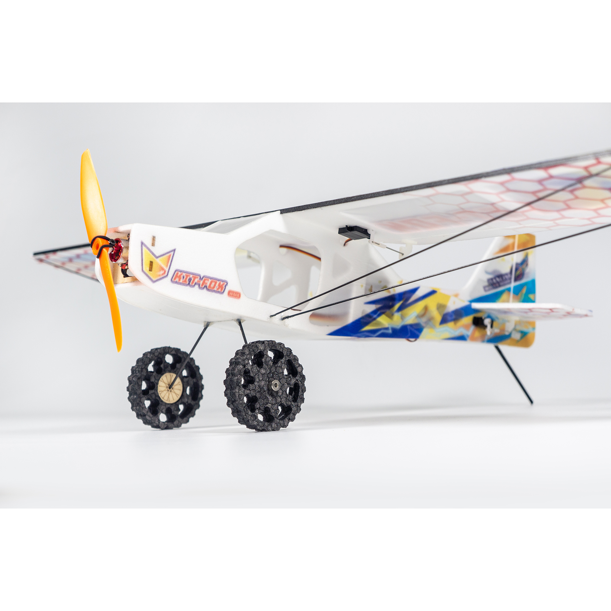 Model Kit Airplane - KIT-FOX V2025 RC Airplane Kit 570mm,