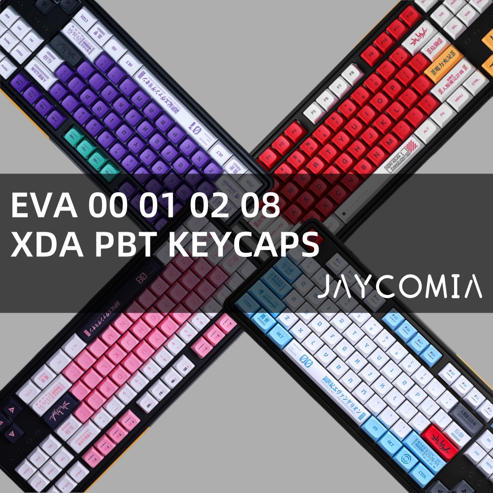 Model Kit Eva 02 - EVA 00 01 02 08 Keycaps