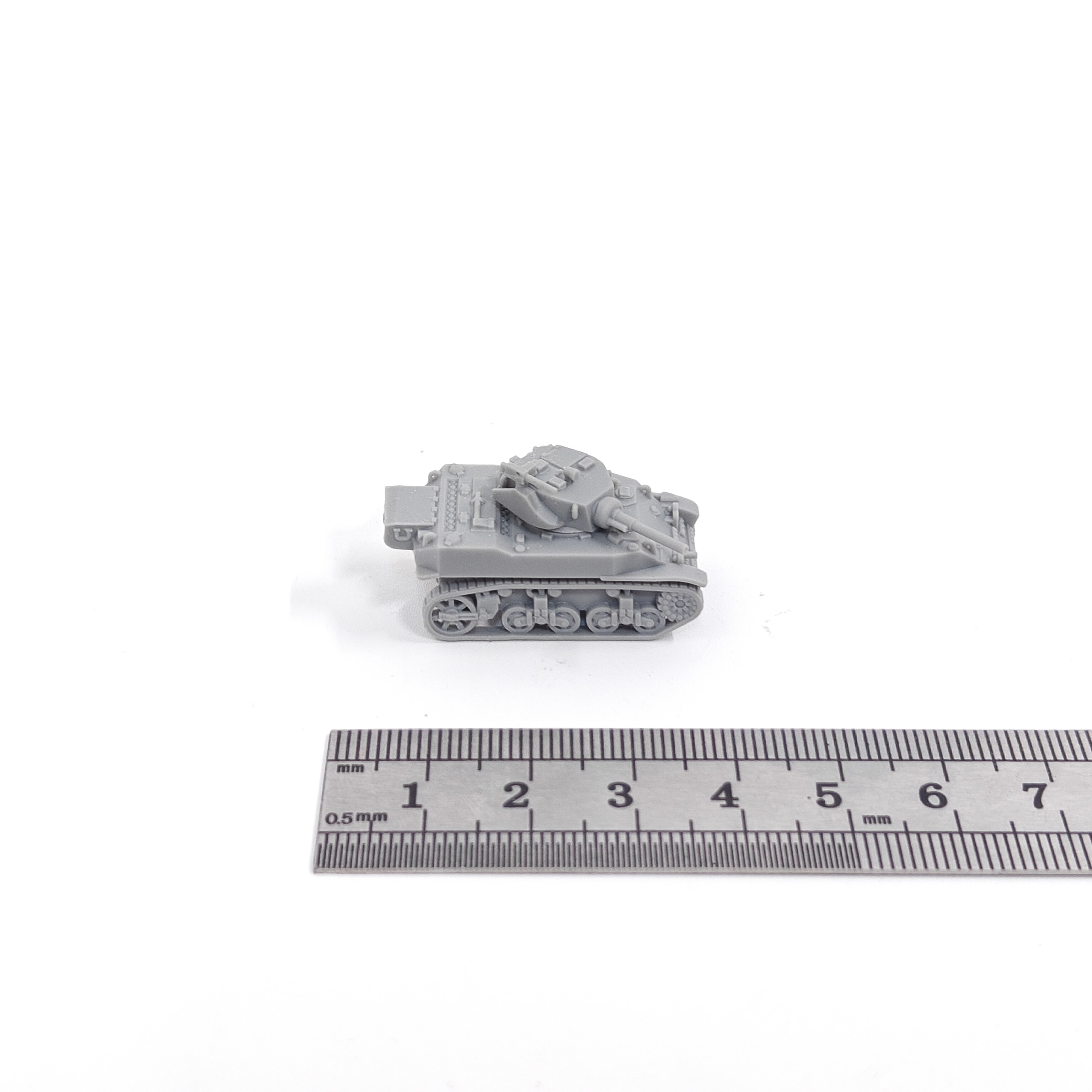 Model Kit Yamato - 1/144 Scale M5A1 Stuart Light Tank
