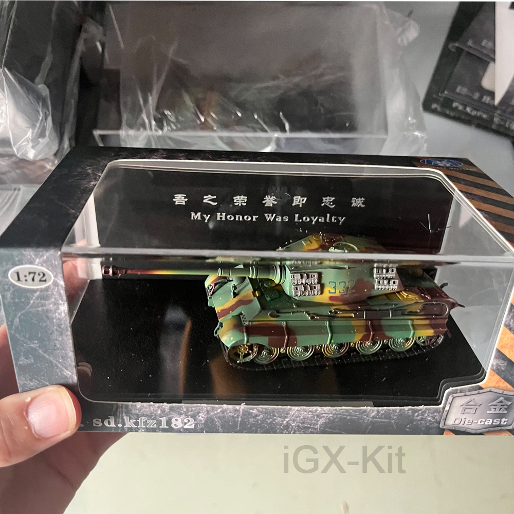 Model Kit Tank - 1/72 Scale King Tiger Tank Eastern