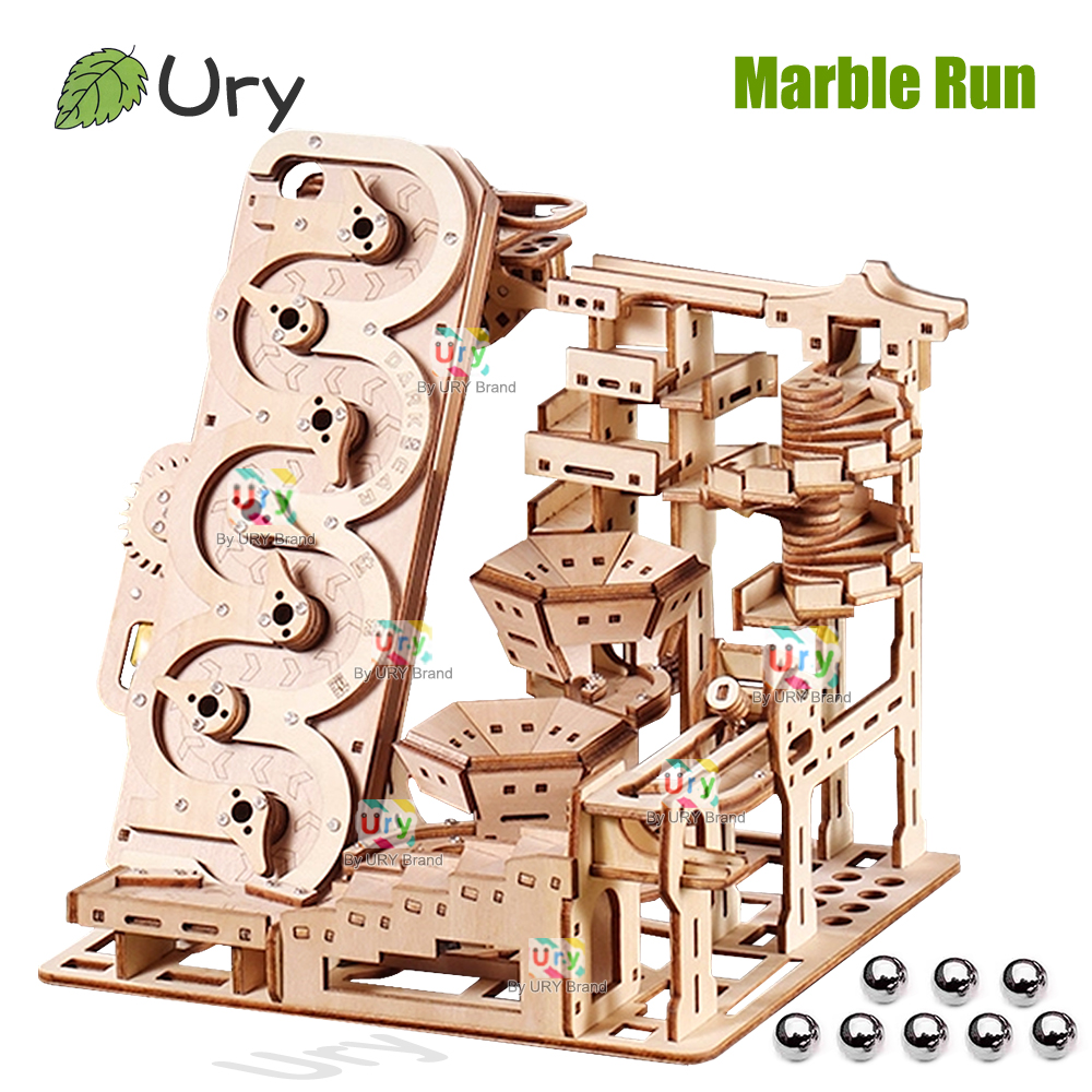 Model Kit Runner - Ury 3D Wooden Puzzle Electric Track