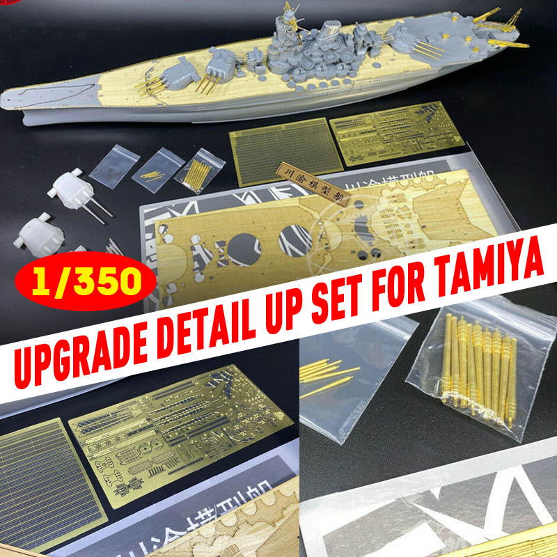 Model Kit Yamato - 1/350 Wooden Deck Upgrade Detail Up