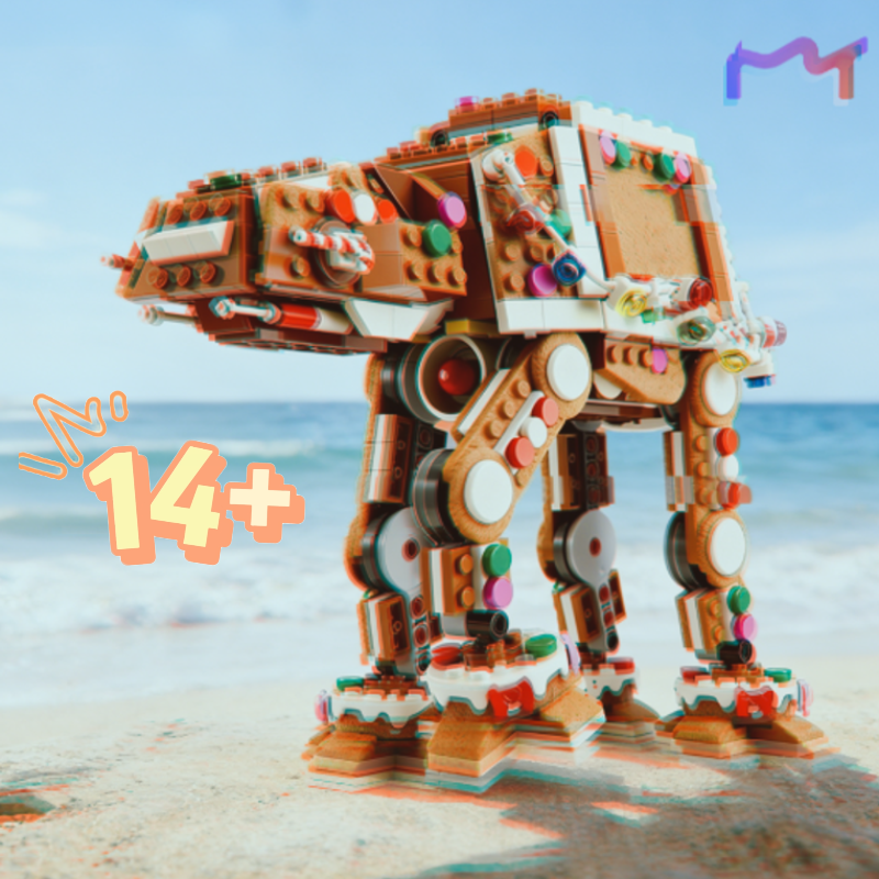 Model Kit Runner - In Stock 2026 New Gingerbread AT-AT
