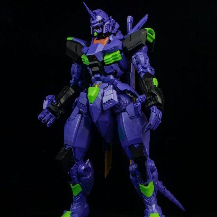 Gundam Model Mg - Black Horse Mecha Steel Pula Gunzilla