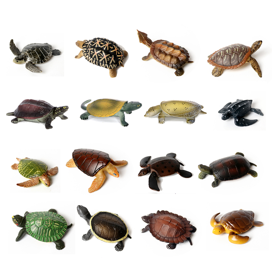 Model Kit Tank - Realistic Miniatures Marine Life Sea Turtle