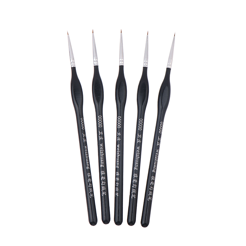 5Pcs Precision Fine Tip 00000  - Model Kit Acrylic Paint recension och pris