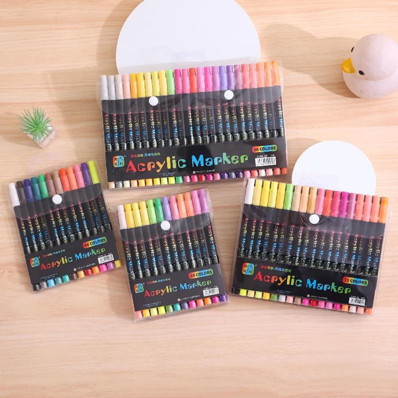 24/48/72/96/120 Colors Dual Ti - Model Kit Acrylic Paint recension och pris