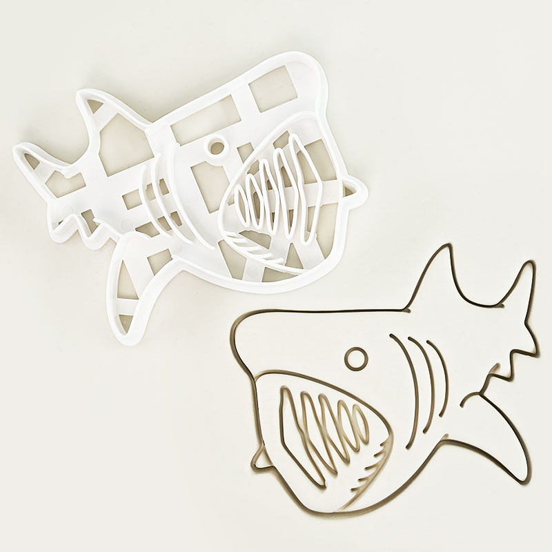 1 Pc/4 Pcs Shark Cookie Cutter - Model Kit Tank recension och pris