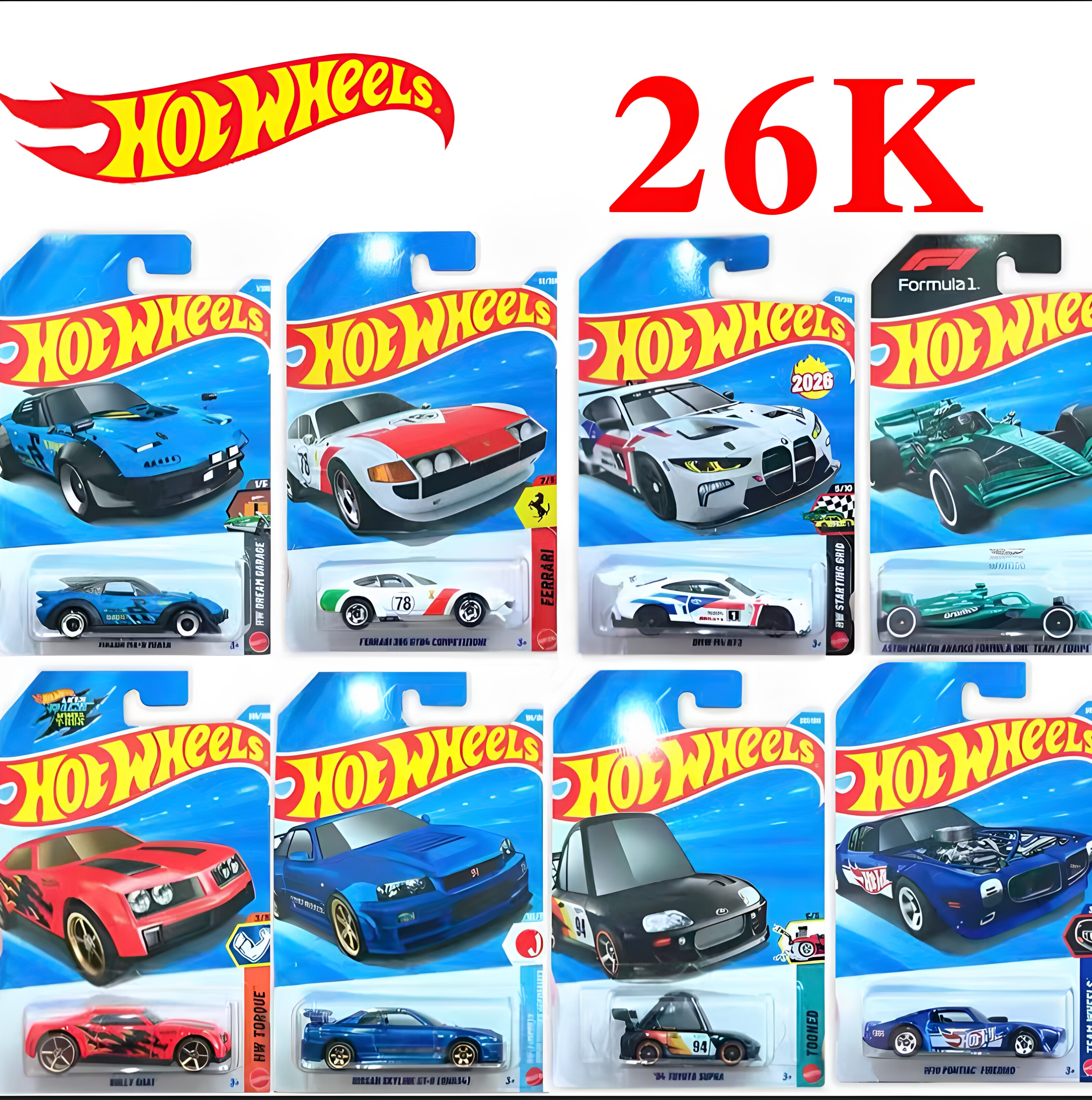 2026 K CASE Hot Wheels Car NIS - Model Kit Ae86 recension och pris