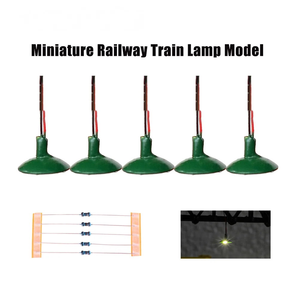 5PCS Miniature Wall Lamp Model - Model Kit Wall E recension och pris
