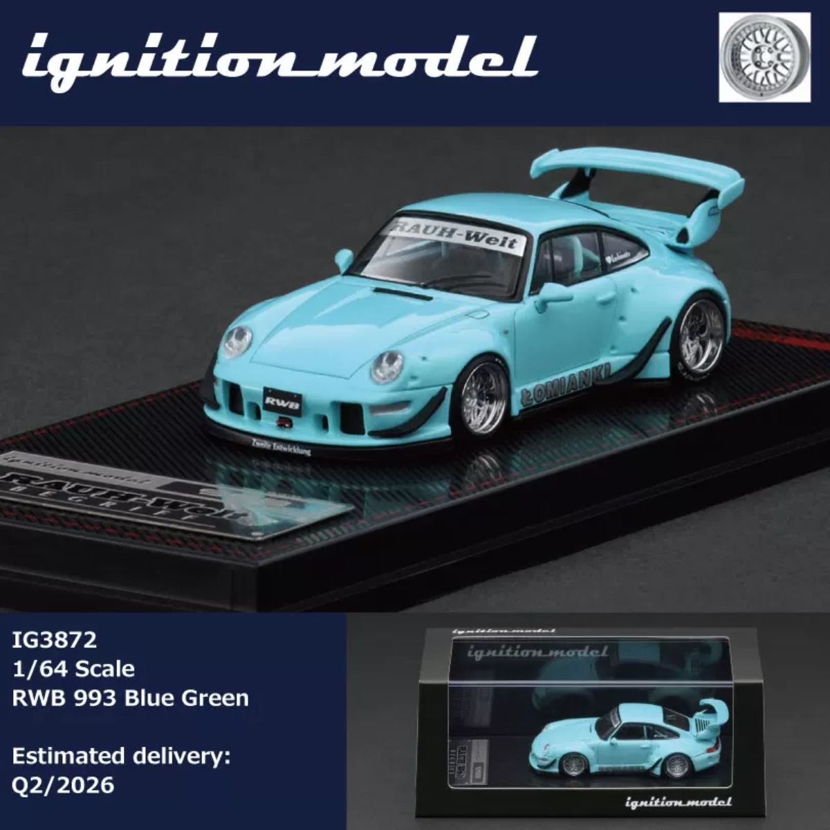 Ignition Model 1:64 Porsche 91 - Model Kit Porsche 911 recension och pris