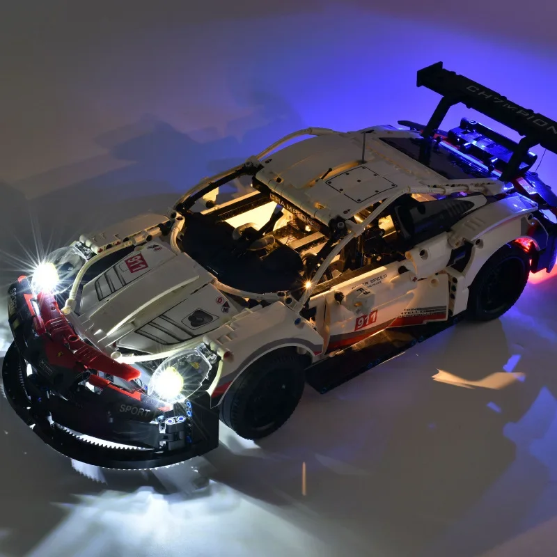 Led Light Kit for LEGO 911 Tec - Model Kit Porsche 911 recension och pris