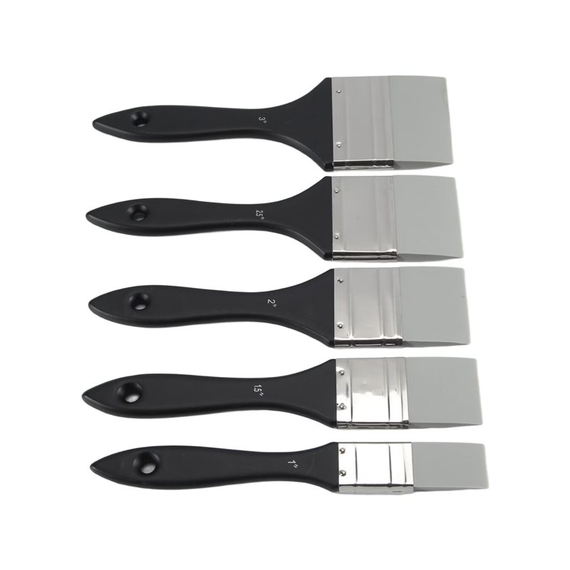 5Pcs Silicone Paint Brush Set, - Model Kit Acrylic Paint recension och pris