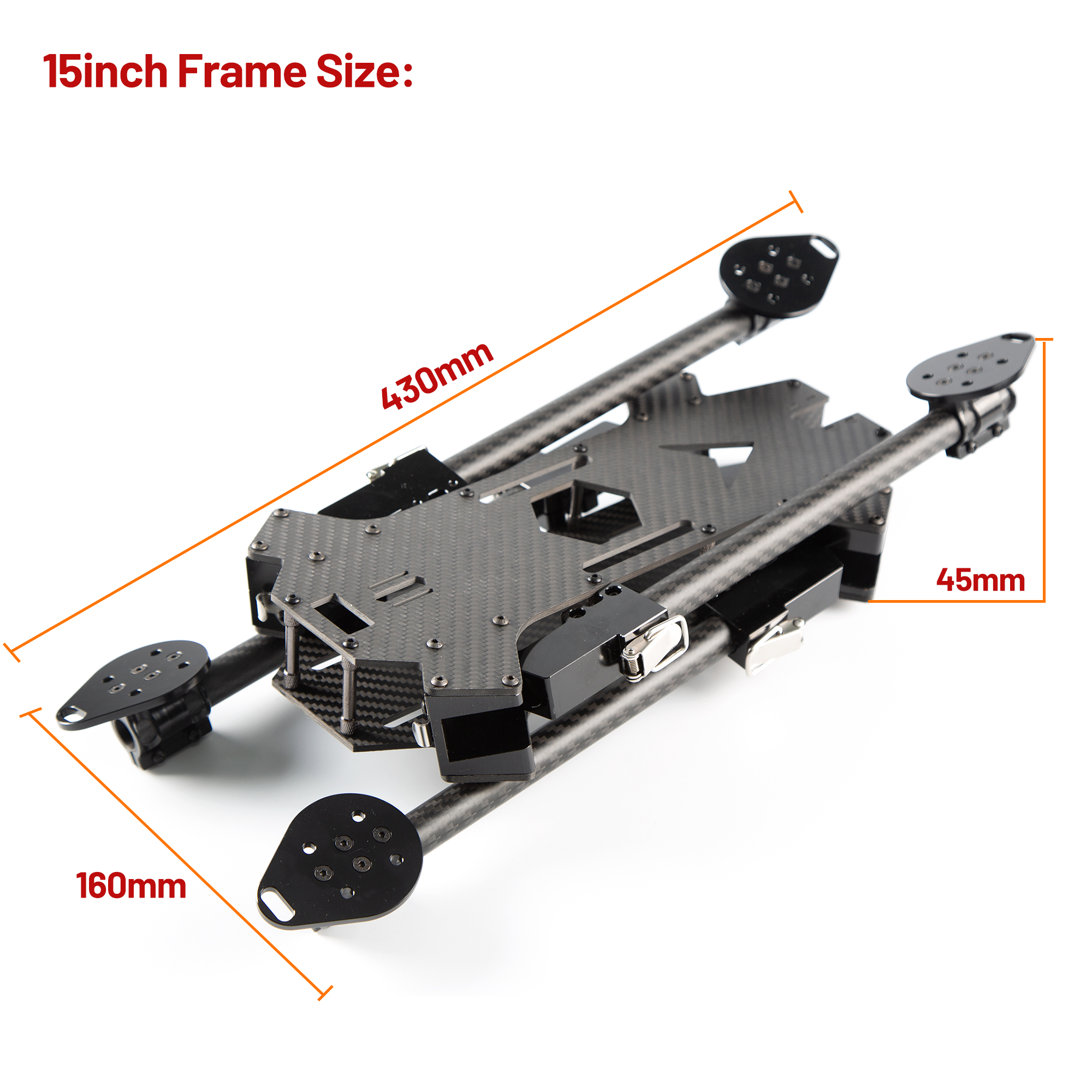15inch /17inch FPV Carbon Fibe - Model Kit Airplane recension och pris
