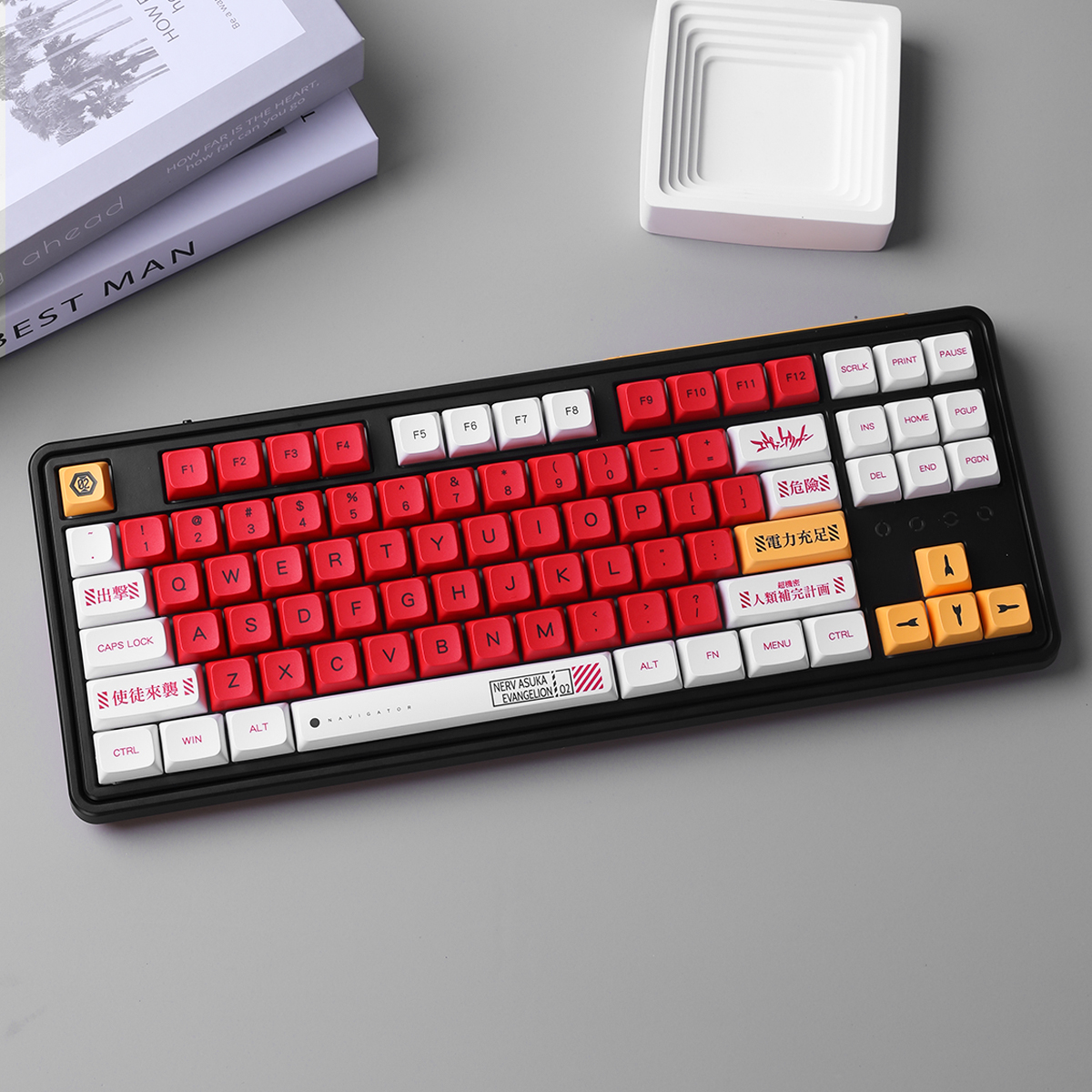 EVA 00 01 02 08 Keycaps XDA PB - Model Kit Eva 02 recension och pris