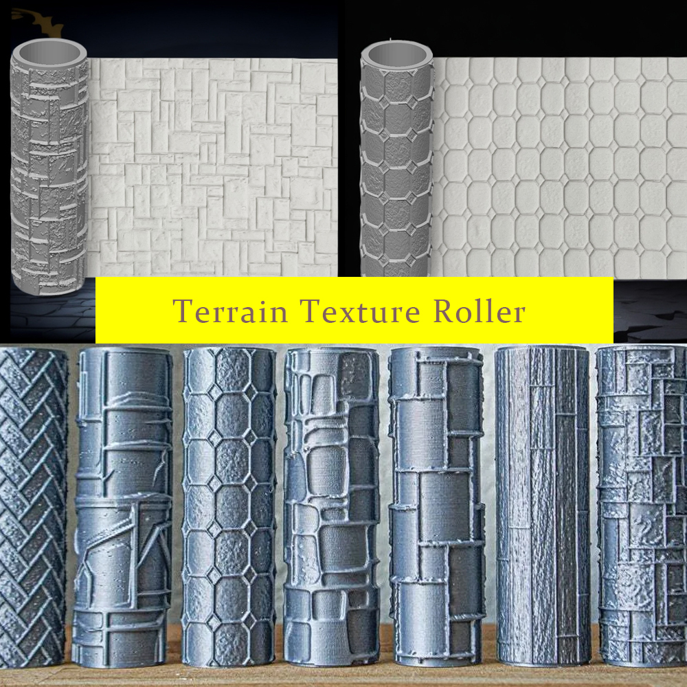 DIY DND Texture Roller Model M - Model Kit Wall E recension och pris