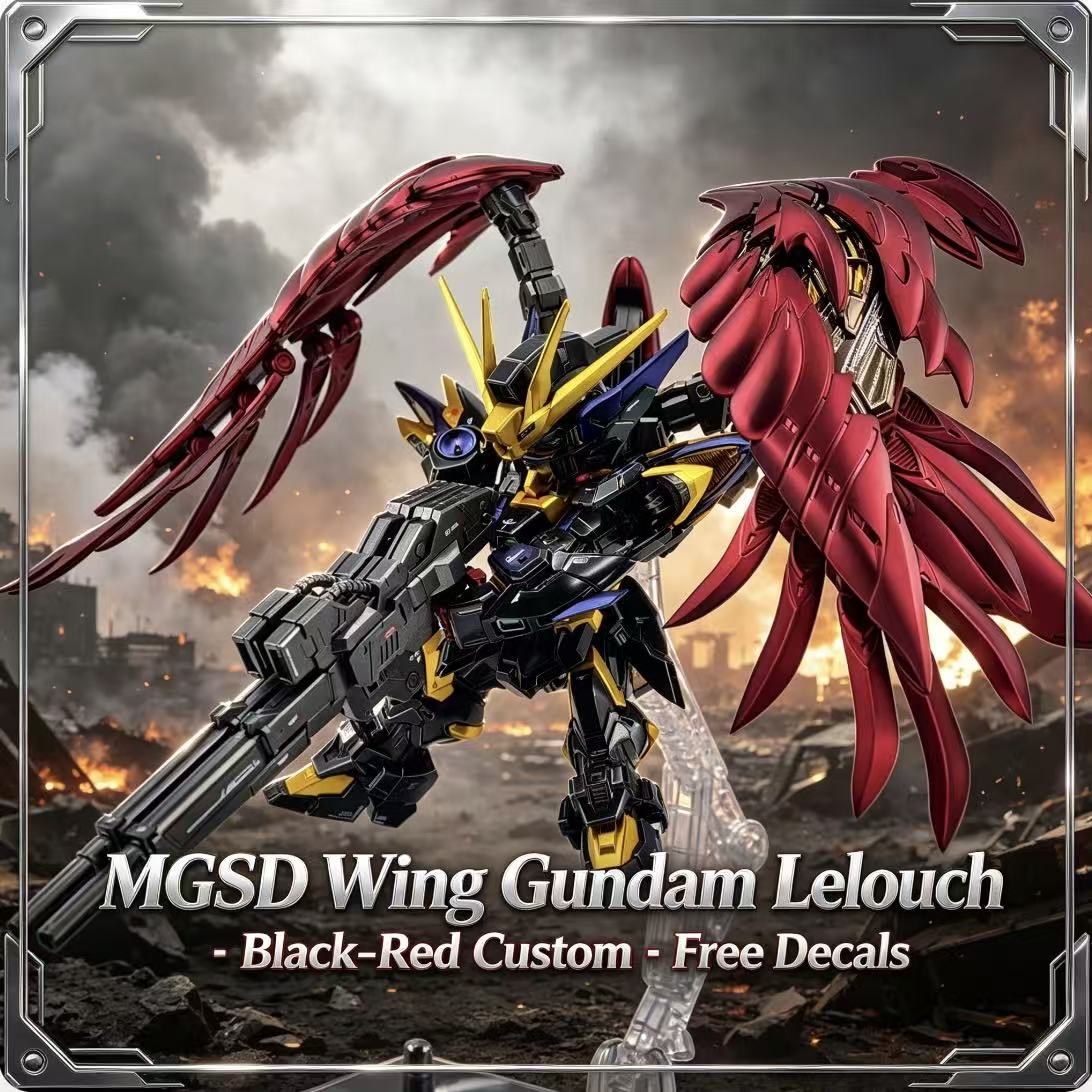 MGSD Wing Lelouch Color Scheme - Gundam Model Mg recension och pris