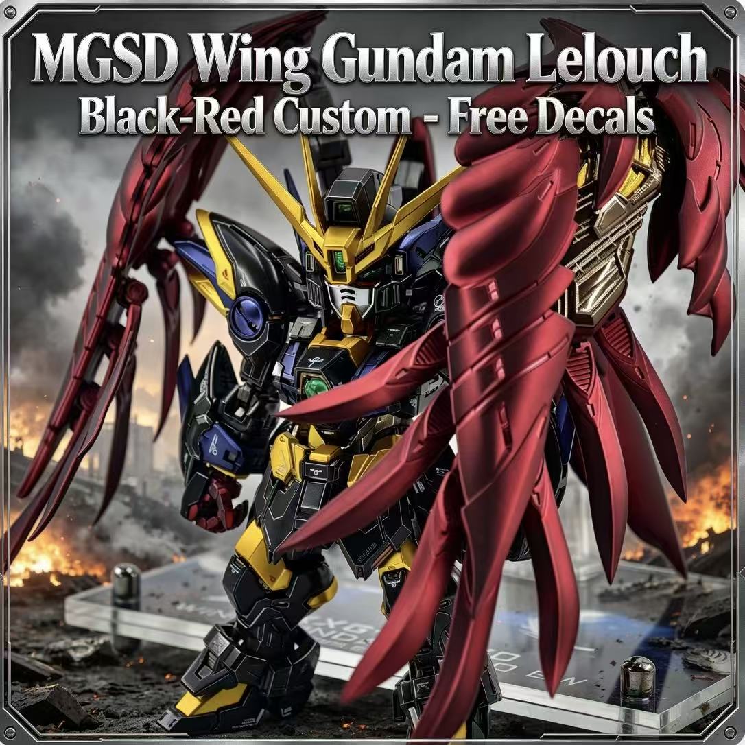 MGSD Wing Lelouch Color Scheme - Gundam Model Mg recension och pris