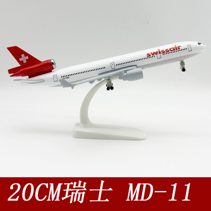 20CM Scale Plane Alloy Swiss A - Model Kit Airplane recension och pris