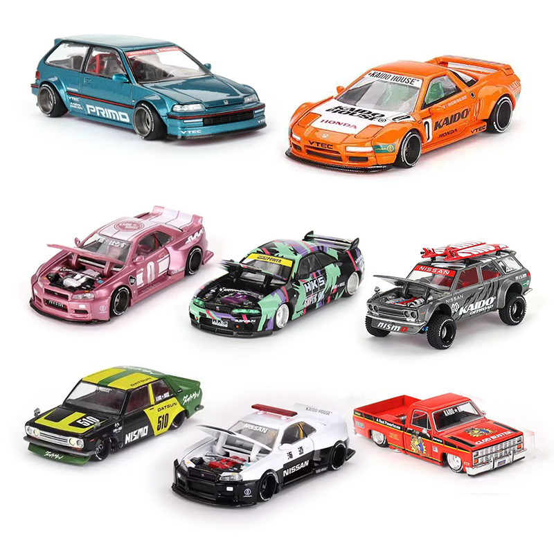 Kaido House + MINIGT 1:64 Hond - Model Kit Ae86 recension och pris