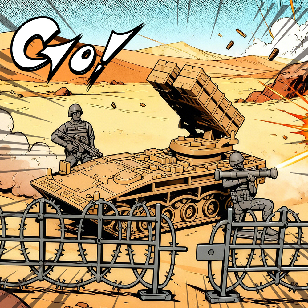 ViiKONDO Army Men Toy Military - Model Kit Tank recension och pris