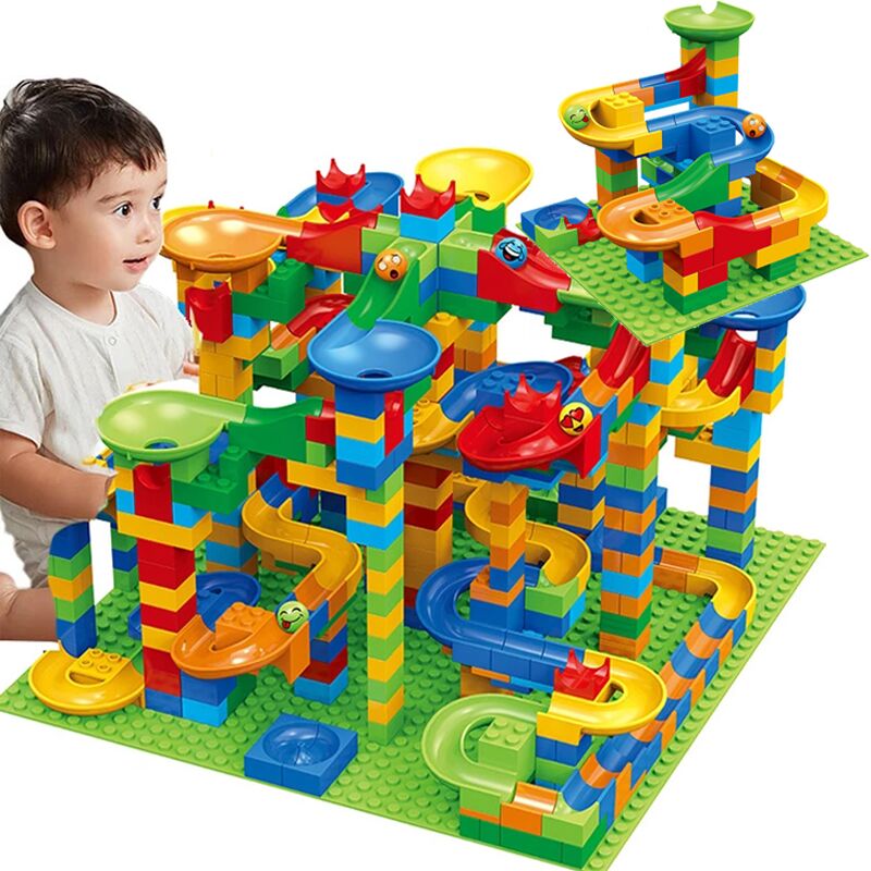 84-504PCS Marble Race Run Bloc - Model Kit Wall E recension och pris