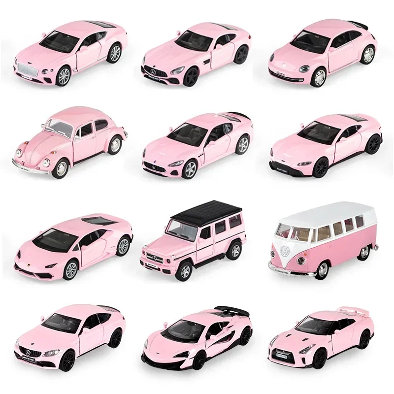 1:36 Pink Benz Diecast Alloy M - Model Kit Porsche 911 recension och pris