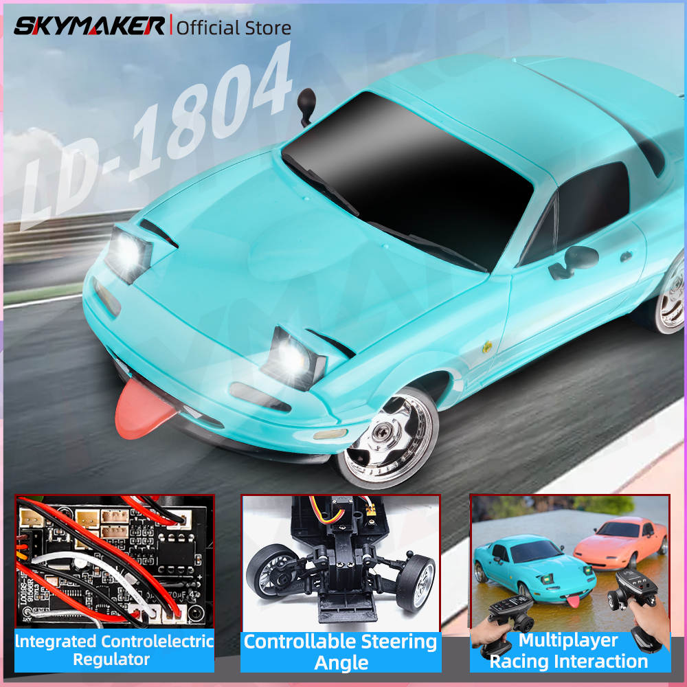 Skymaker 1/18 RC Drift Car LDR - Model Kit Ae86 recension och pris