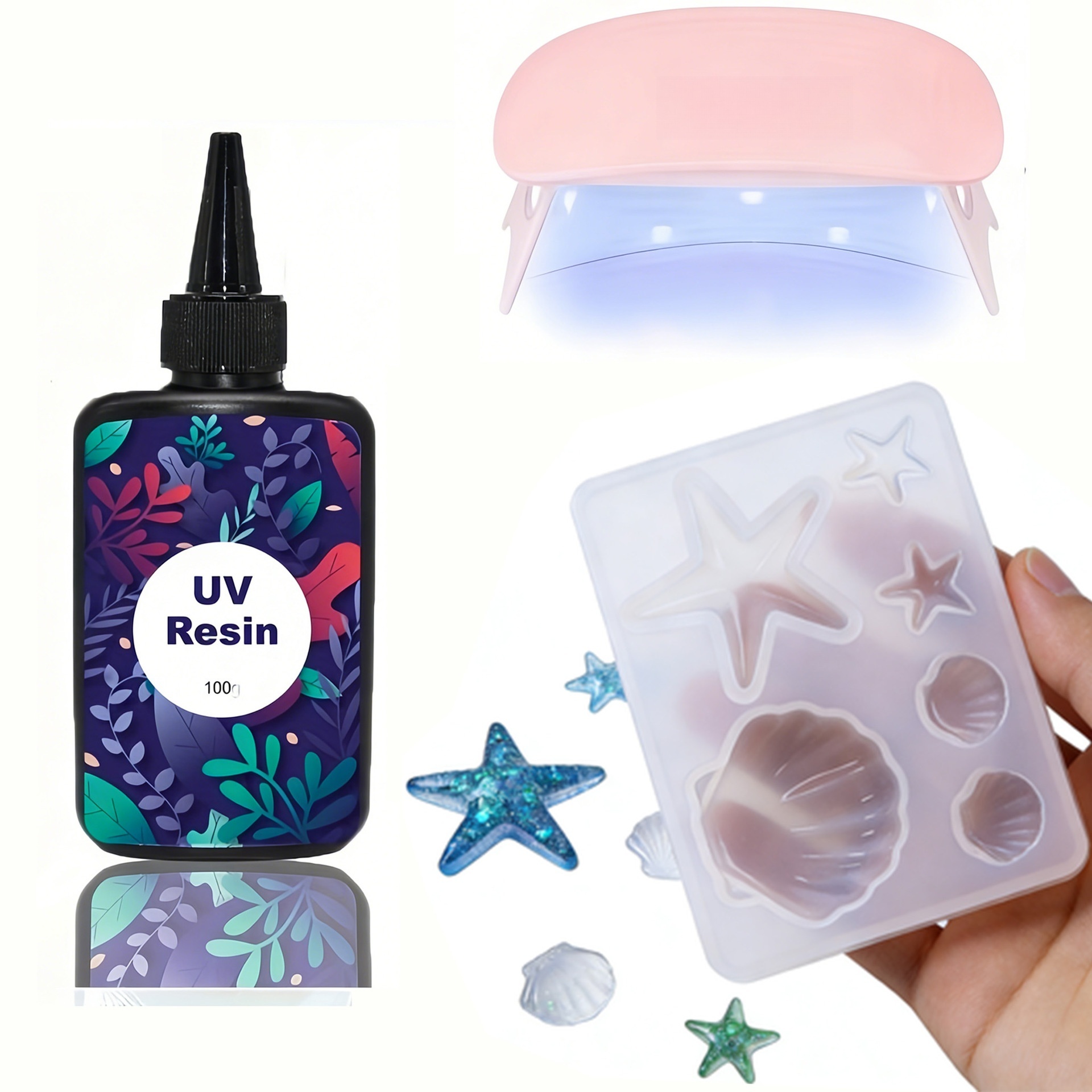 DIY Ocean Theme Crystal Epoxy  - Model Kit Resin recension och pris