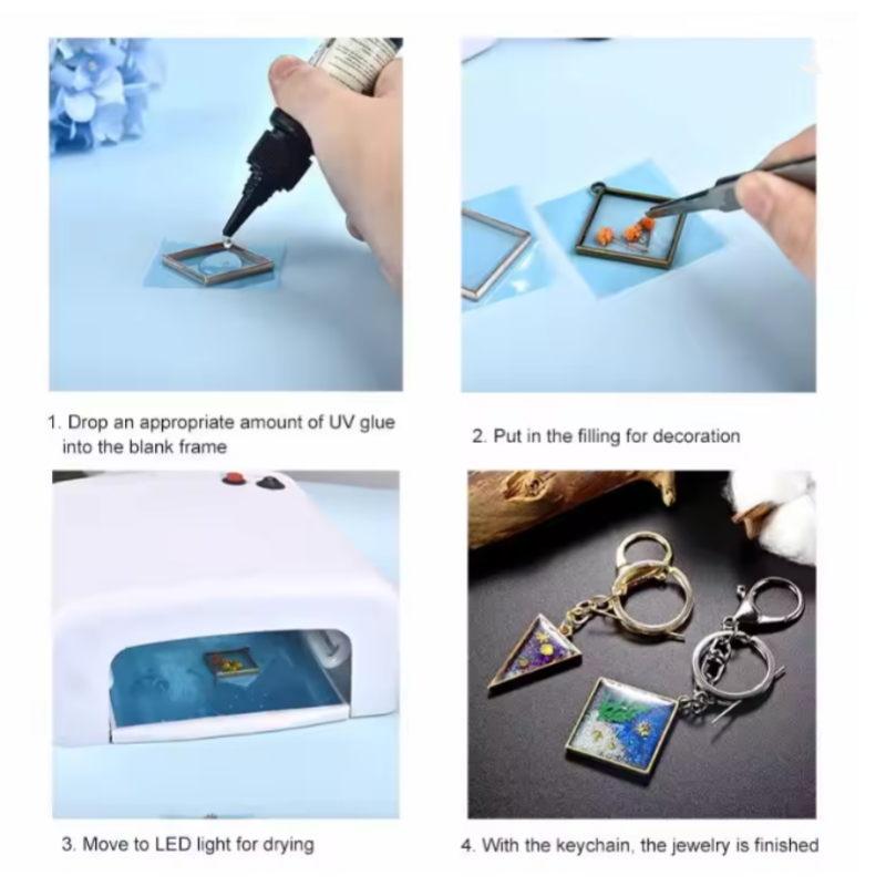 100g UV Resin Clear,Hard,Upgra - Model Kit Resin recension och pris
