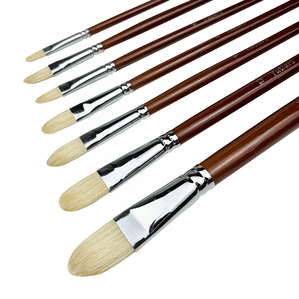 Professional Hog Bristle Filbe - Model Kit Acrylic Paint recension och pris