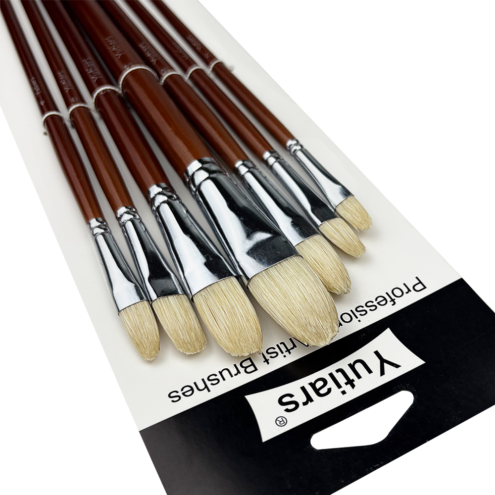 Professional Hog Bristle Filbe - Model Kit Acrylic Paint recension och pris