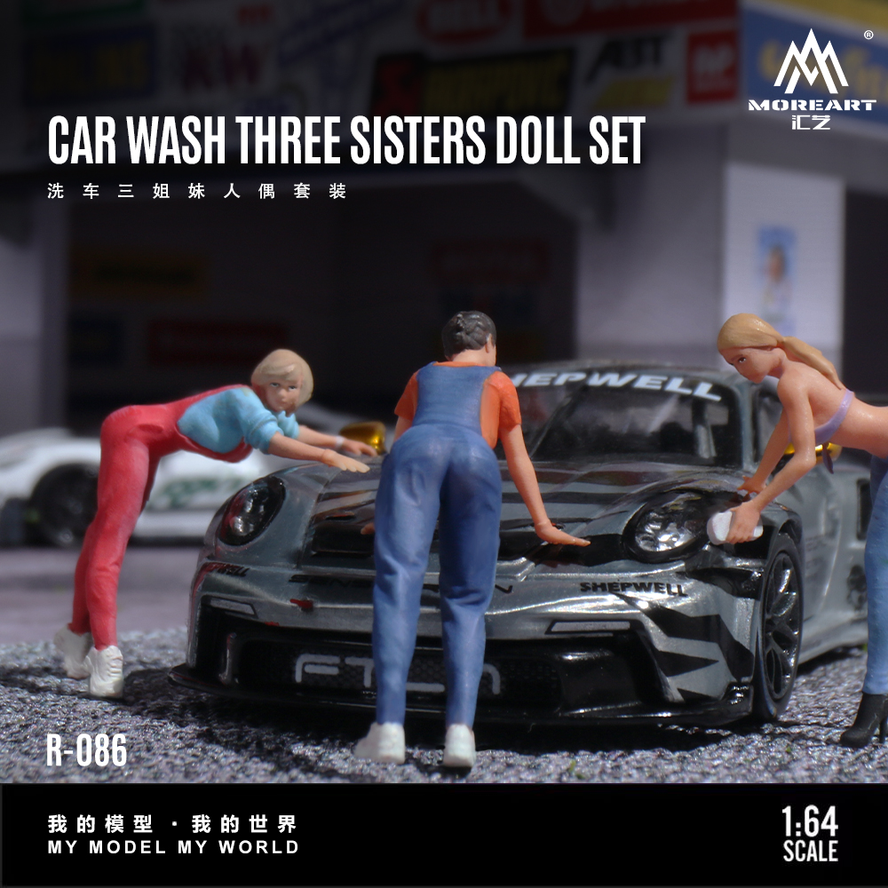 More Art 1:64 Three Sisters Ca - Model Kit Resin recension och pris