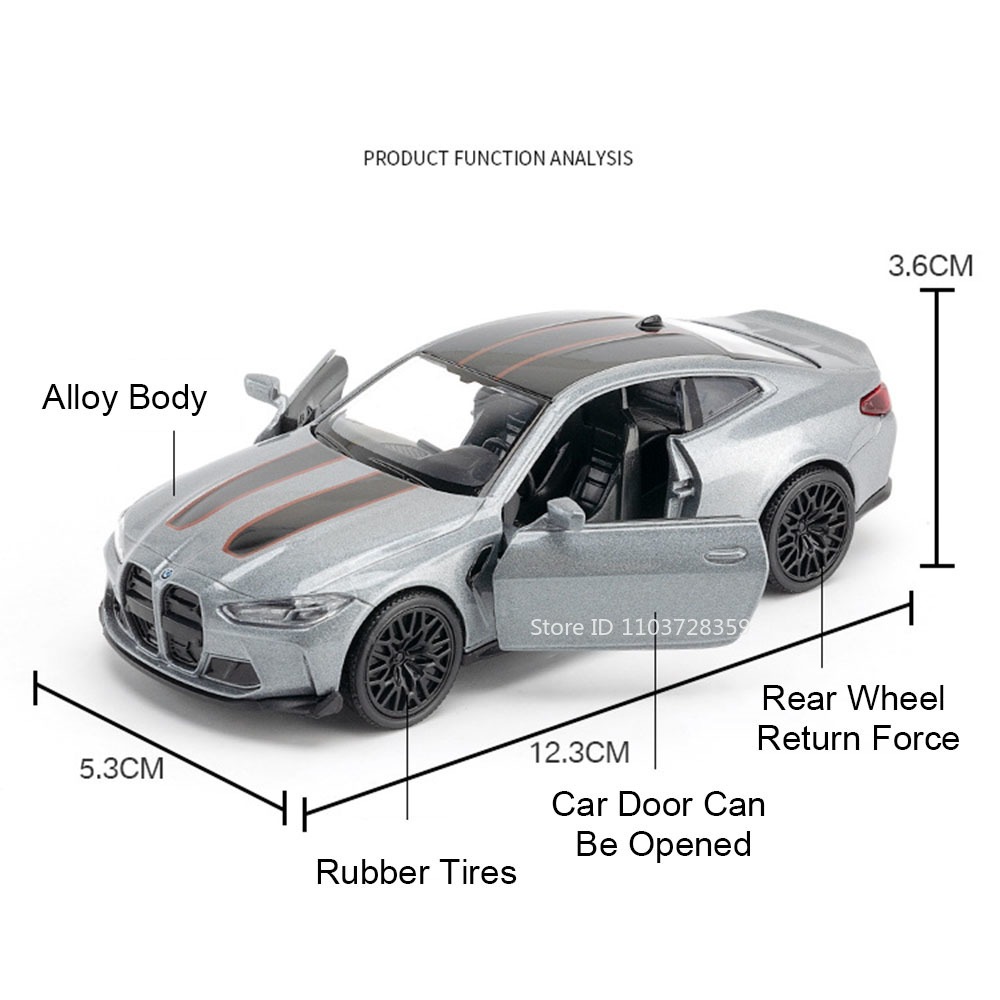1:36 Model Car BMW M4 CSL M3 1 - Model Kit Porsche 911 recension och pris