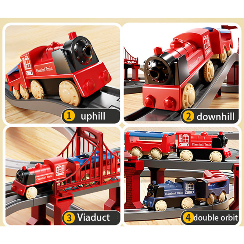 44Pcs/set Electric Train Track - Model Kit Runner recension och pris