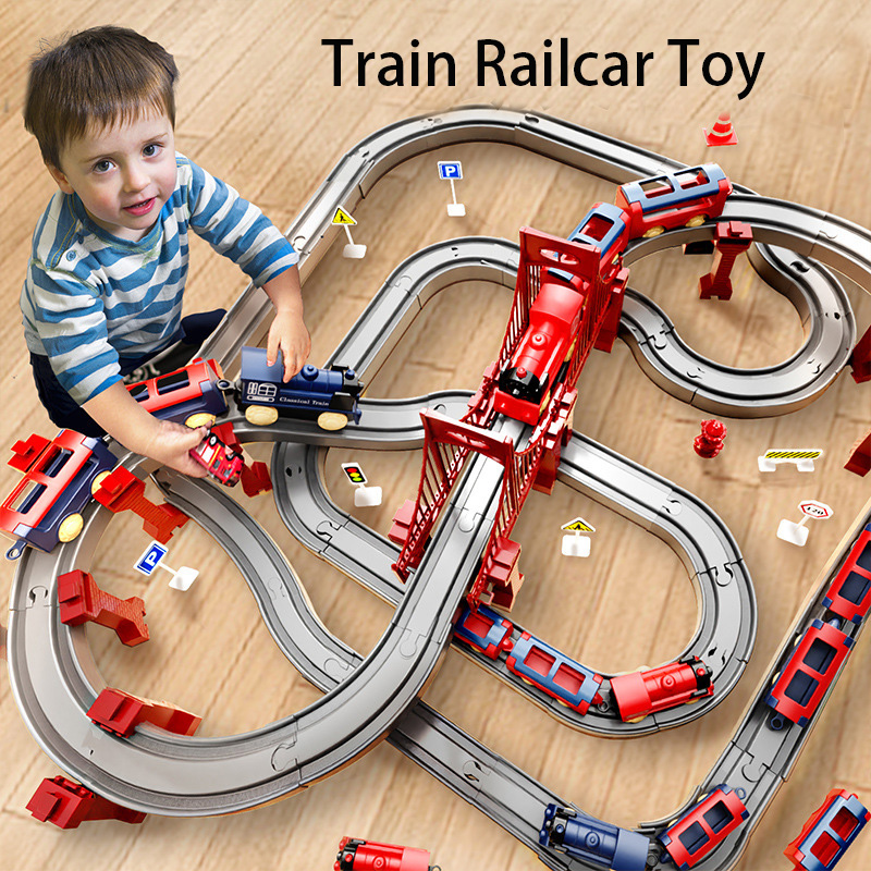 44Pcs/set Electric Train Track - Model Kit Runner recension och pris