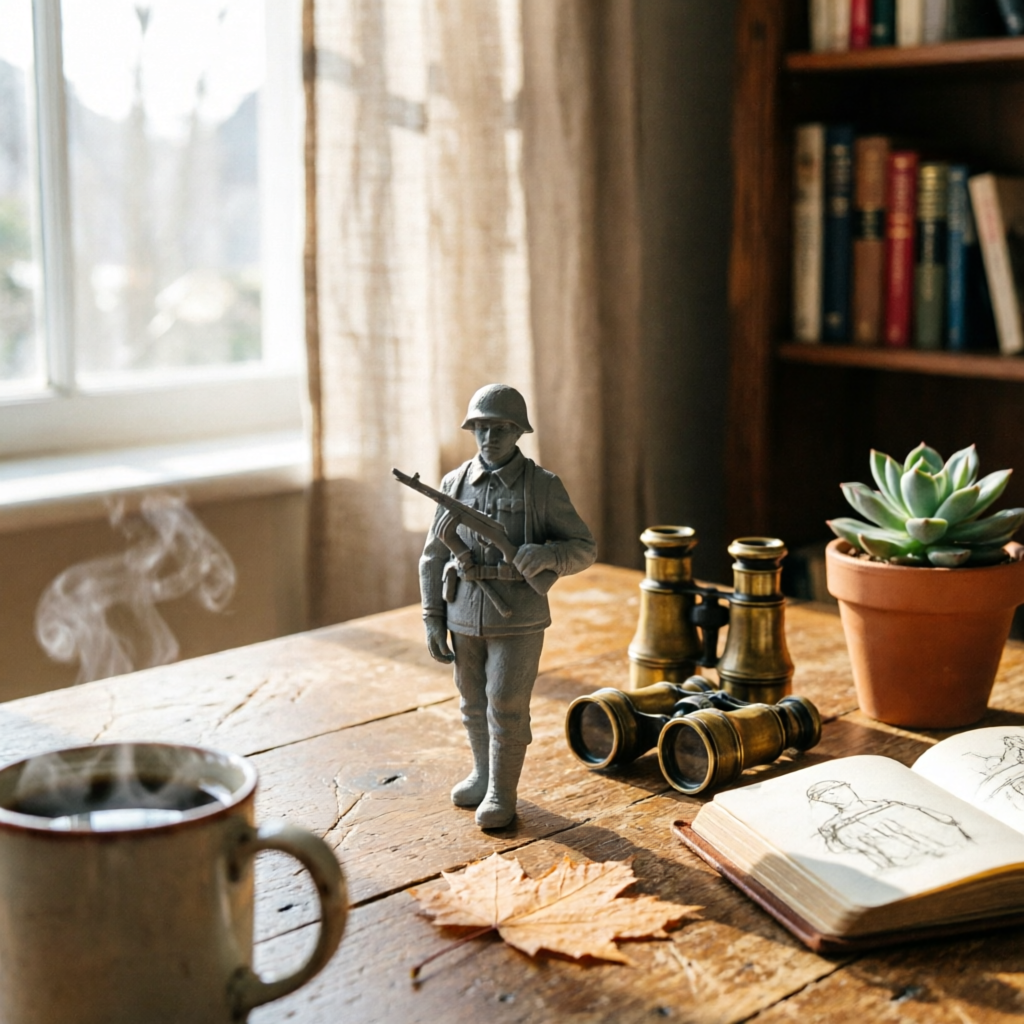 7 Pieces World War II Soldier  - Model Kit Figure recension och pris
