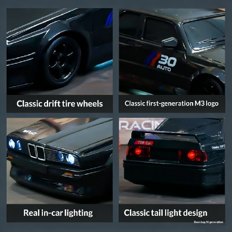 1:24 RC Drift Car 4WD Remote C - Model Kit Ae86 recension och pris