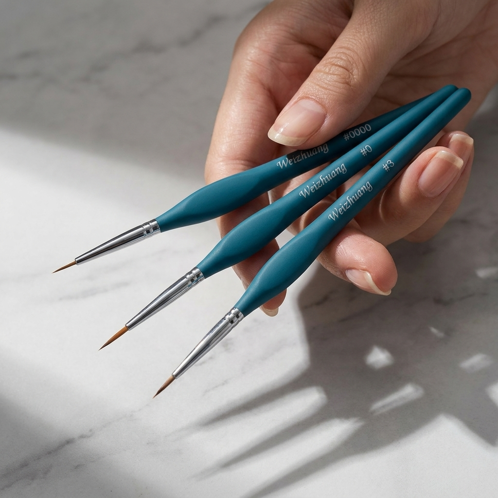 11 PCS Miniature Paint Brushes - Model Kit Acrylic Paint recension och pris