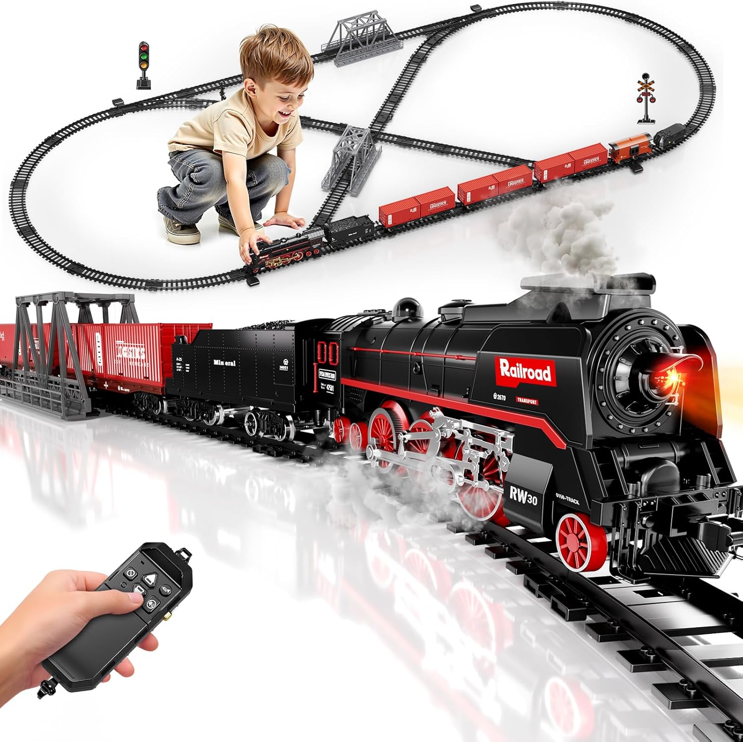 Model Train Set, Remote Contro - Model Kit Train recension och pris