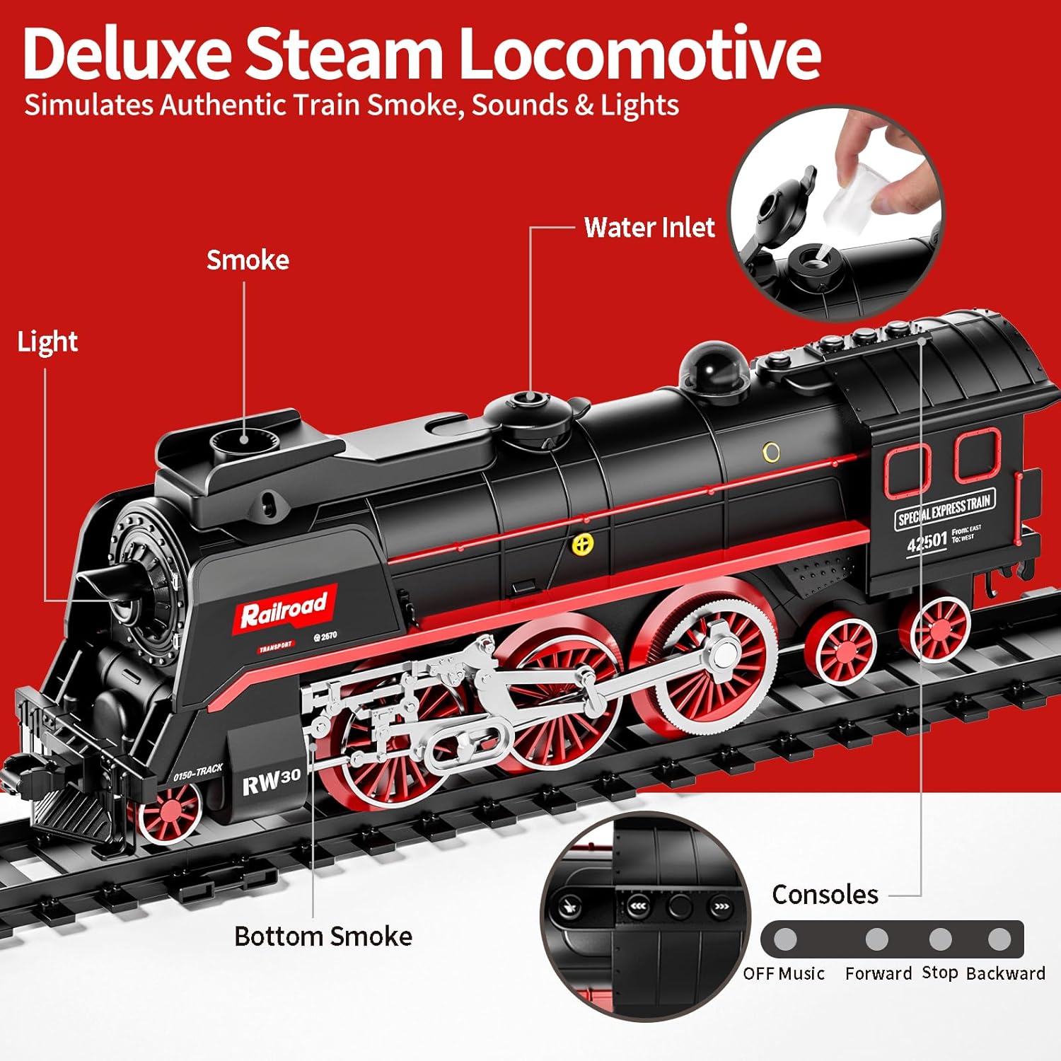 Model Train Set, Remote Contro - Model Kit Train recension och pris