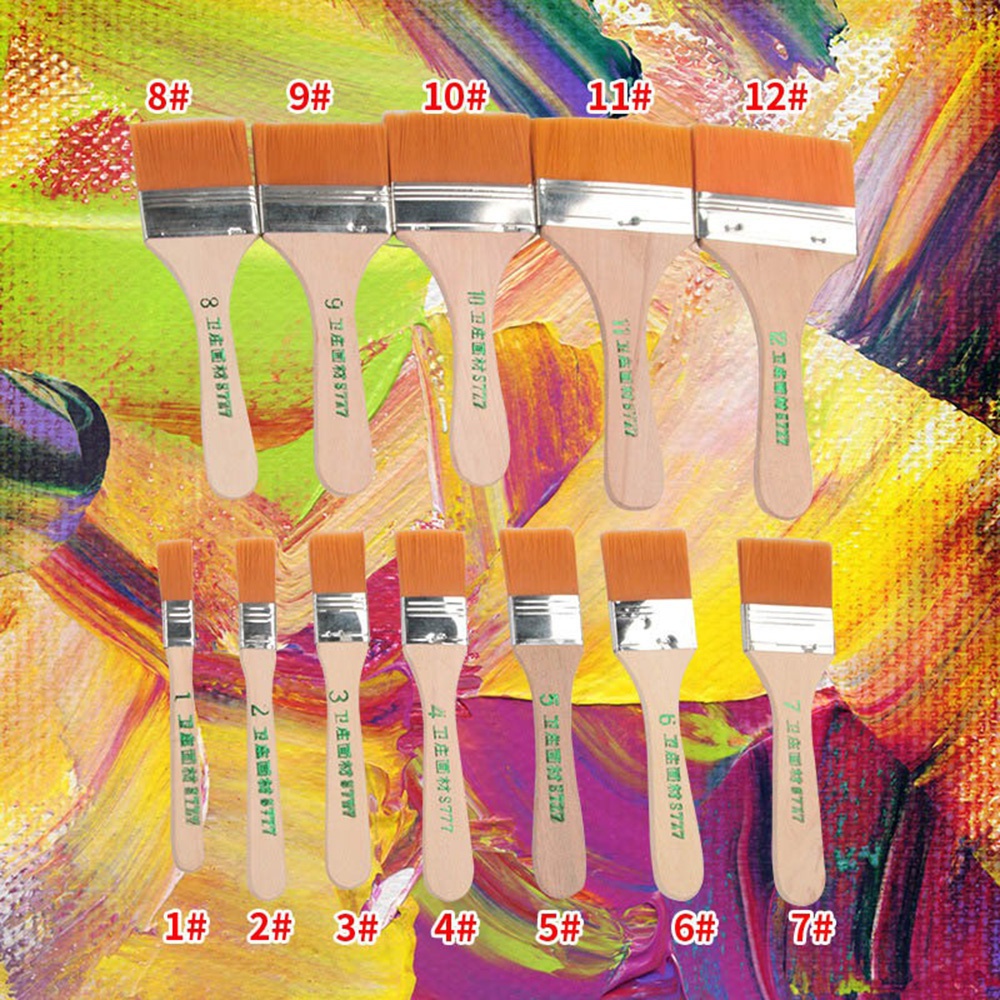 12Pcs/Set Memory Nylon Paint B - Model Kit Acrylic Paint recension och pris