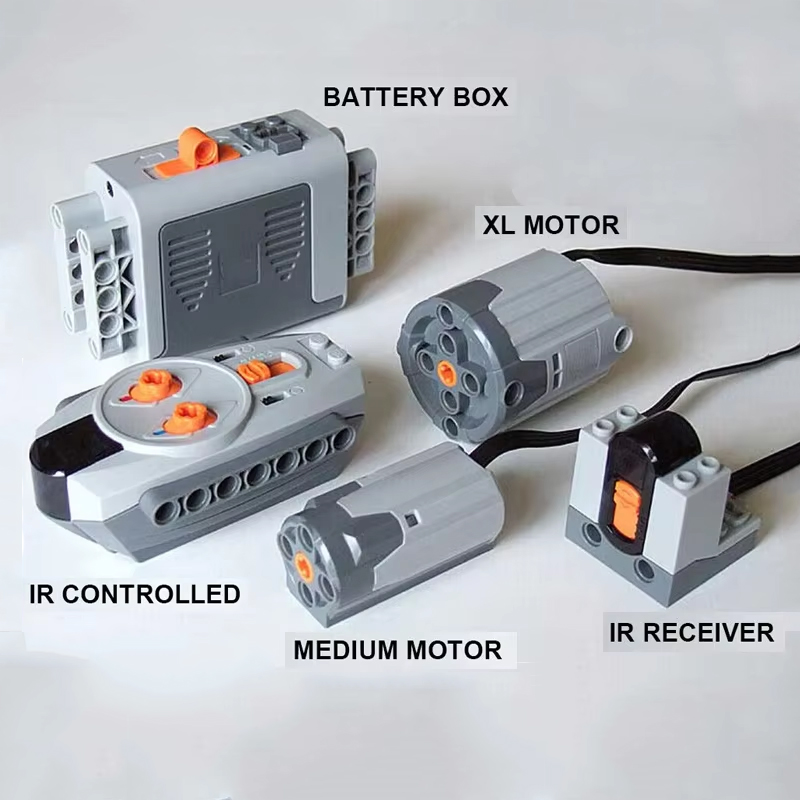 MOC Power Functions M/L/XL Ser - Model Kit Train recension och pris