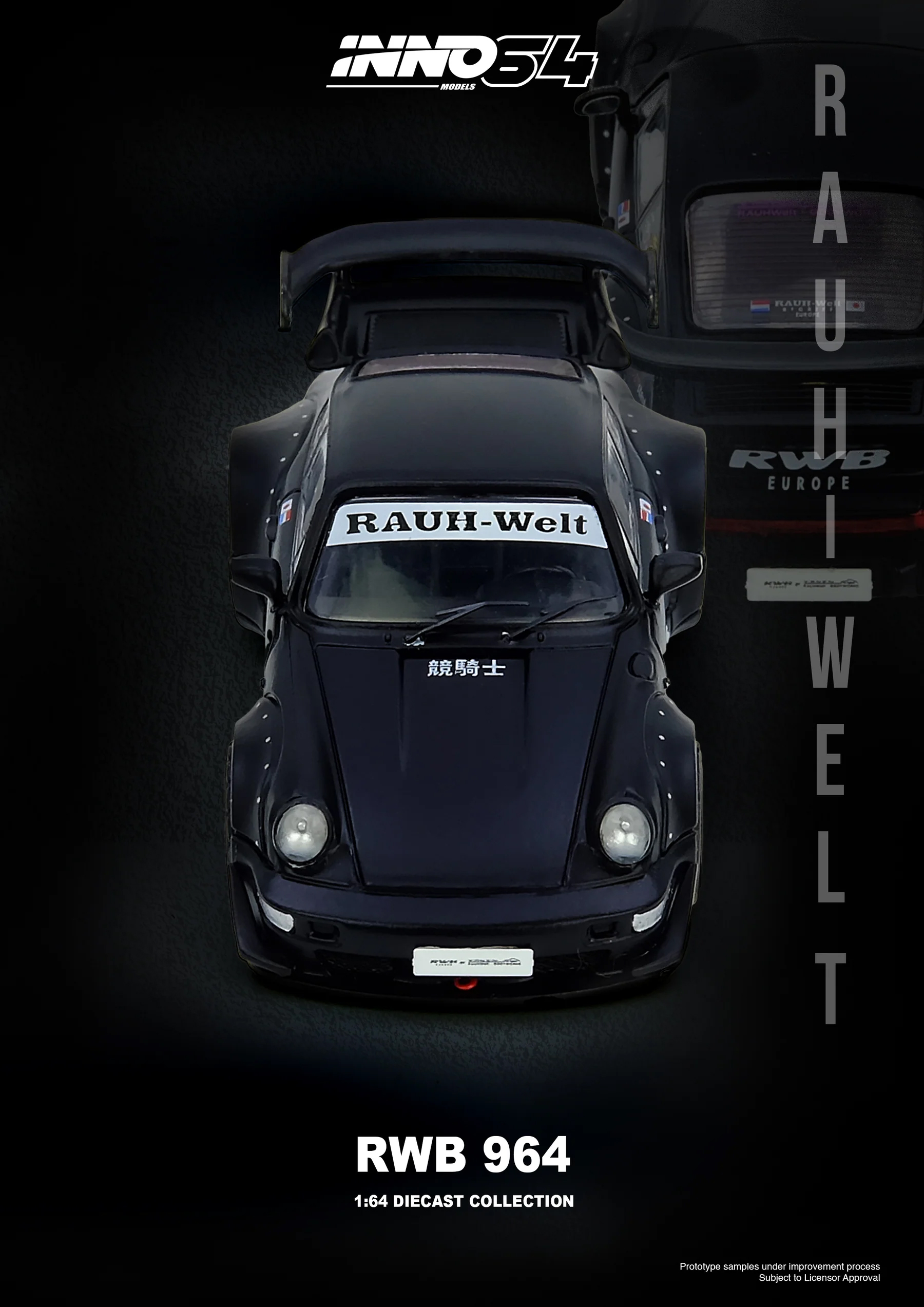 INNO64 1:64 Porsche 911 RWB 96 - Model Kit Porsche 911 recension och pris