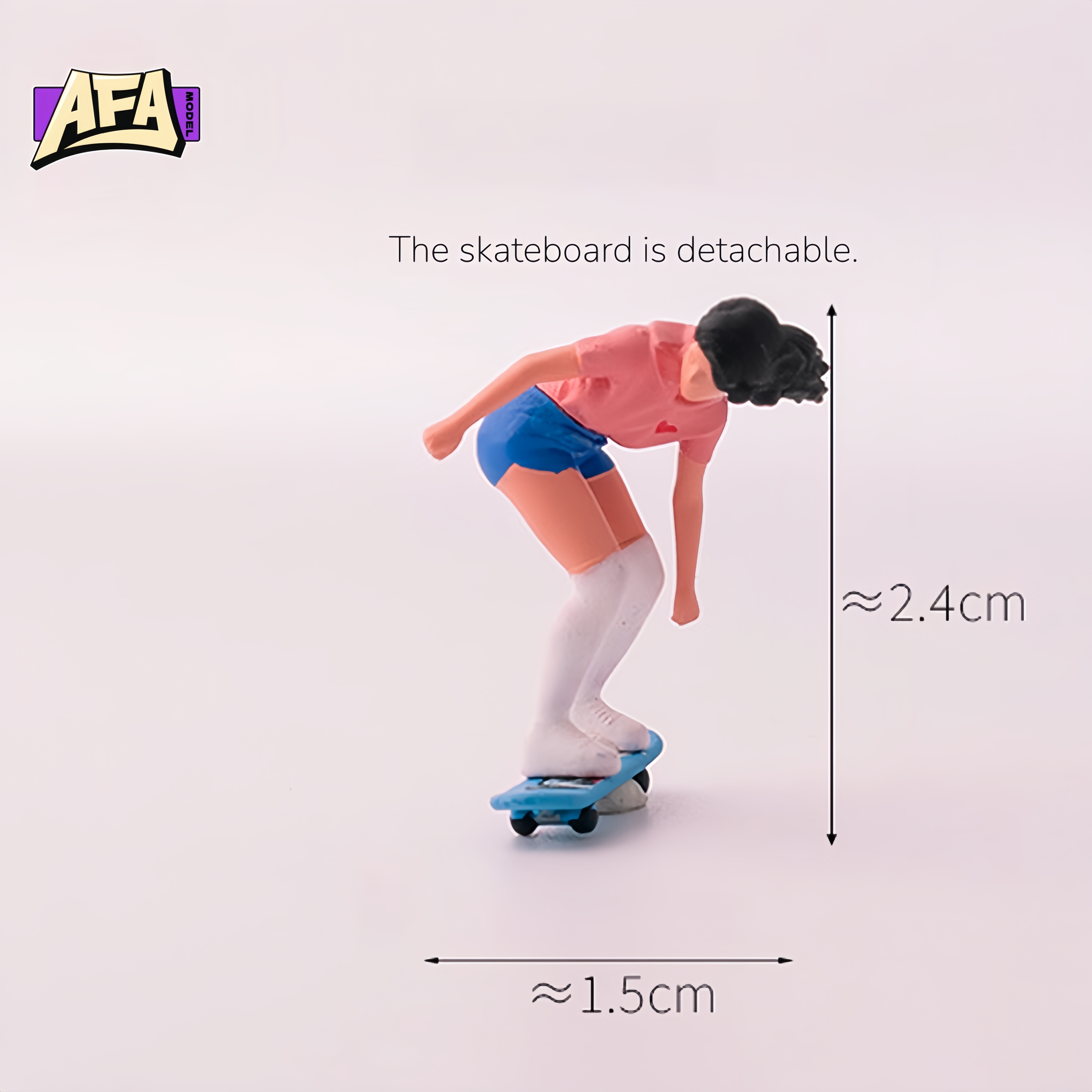 1 64 resin diorama skate Minia - Model Kit Resin recension och pris