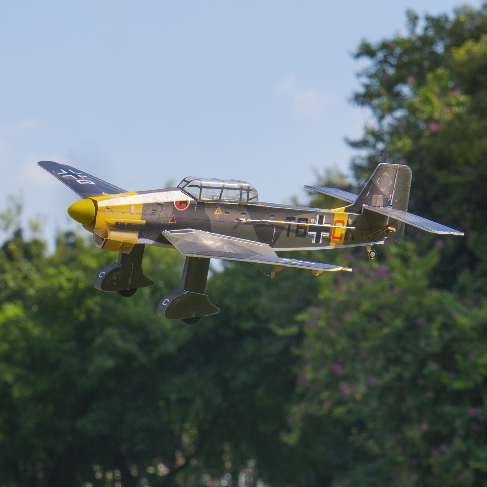 Ju-87 Stuka Bom DIY RC Kit w/G - Model Kit Airplane recension och pris