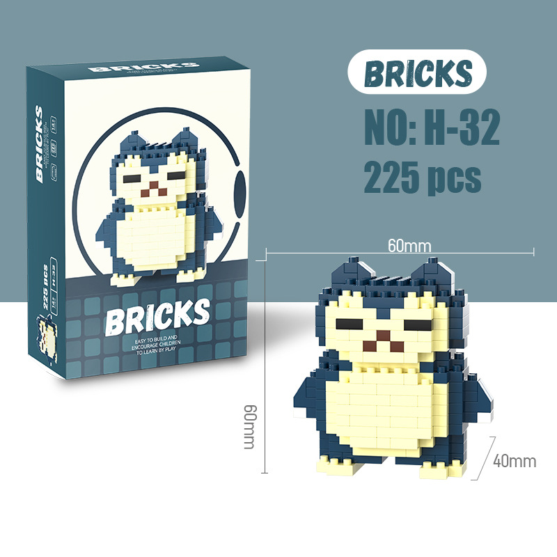 Pokemon Micro Building Blocks  - Model Kit Figure recension och pris