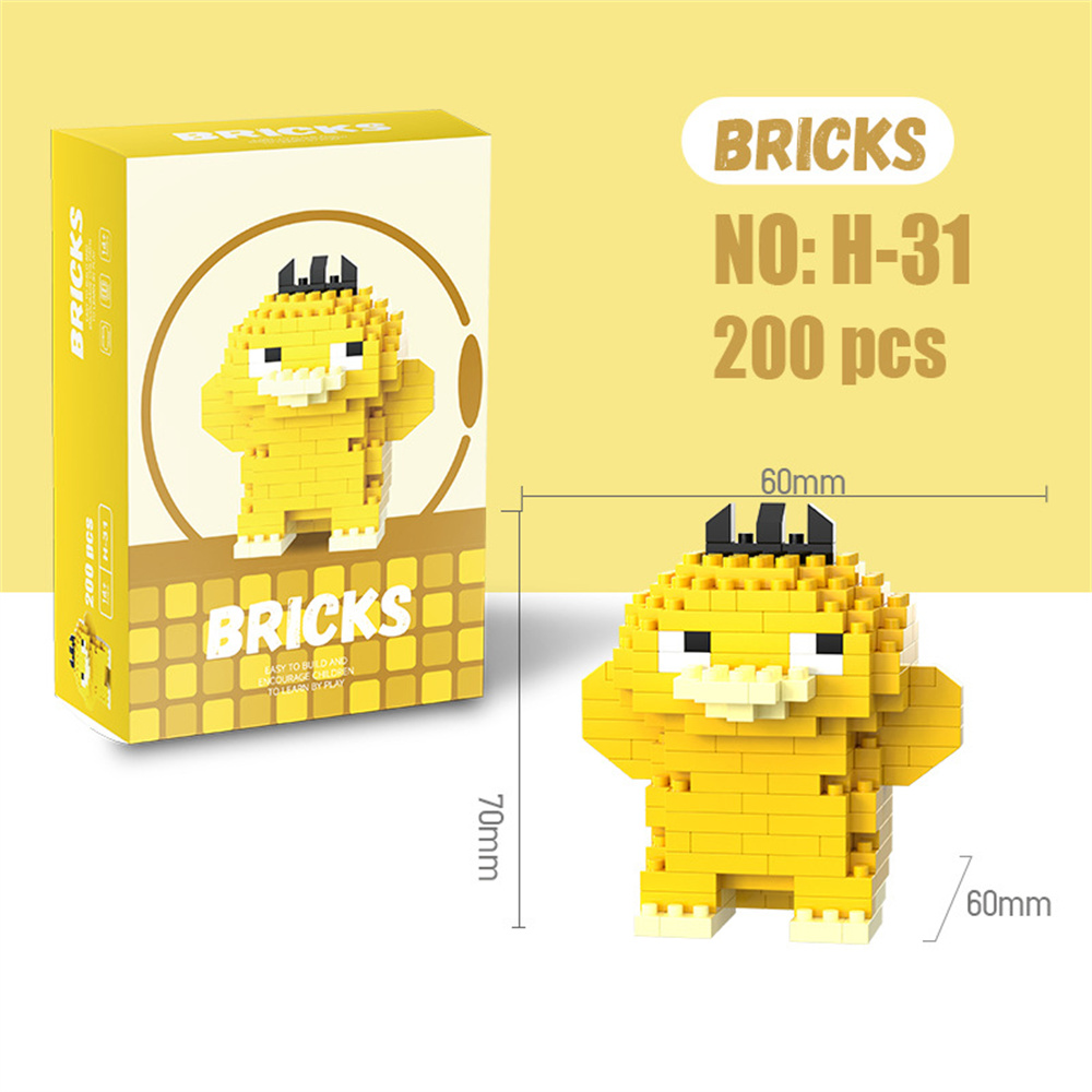 Pokemon Micro Building Blocks  - Model Kit Figure recension och pris