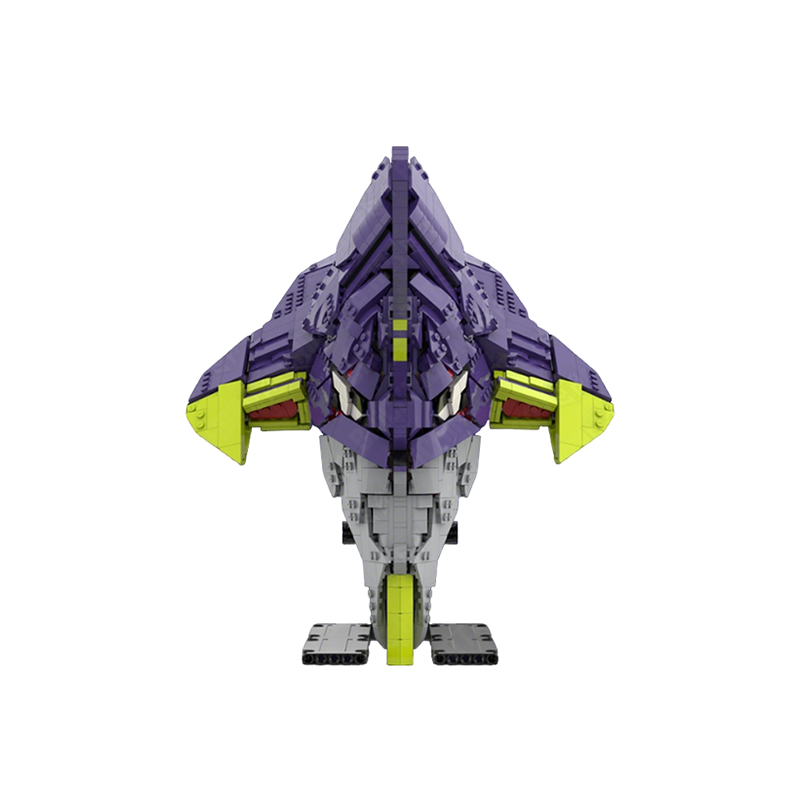 1671pcs MOC Eva 01 Head Evange - Model Kit Eva 02 recension och pris