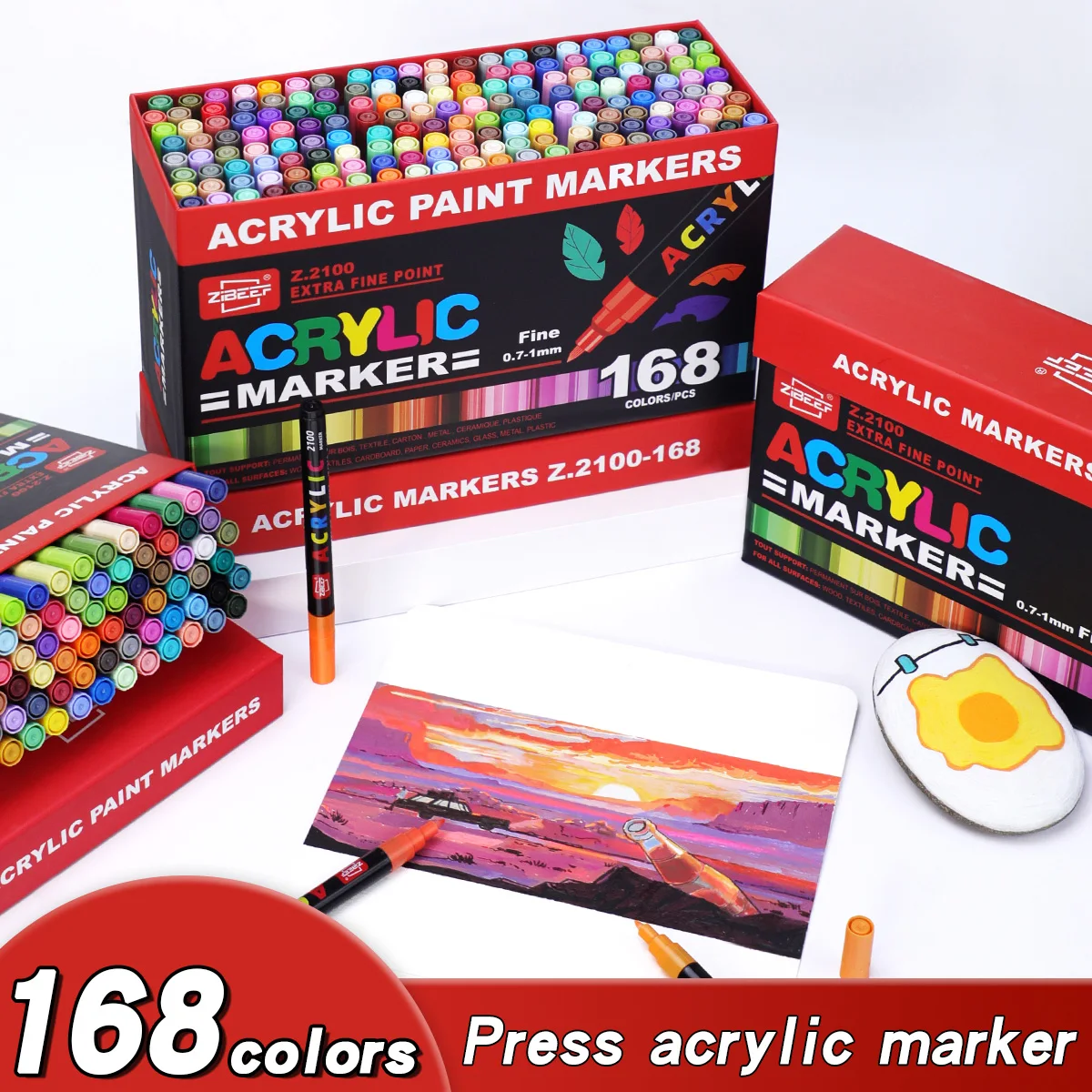 36-240 Colors Acrylic Paint Ma - Model Kit Acrylic Paint recension och pris
